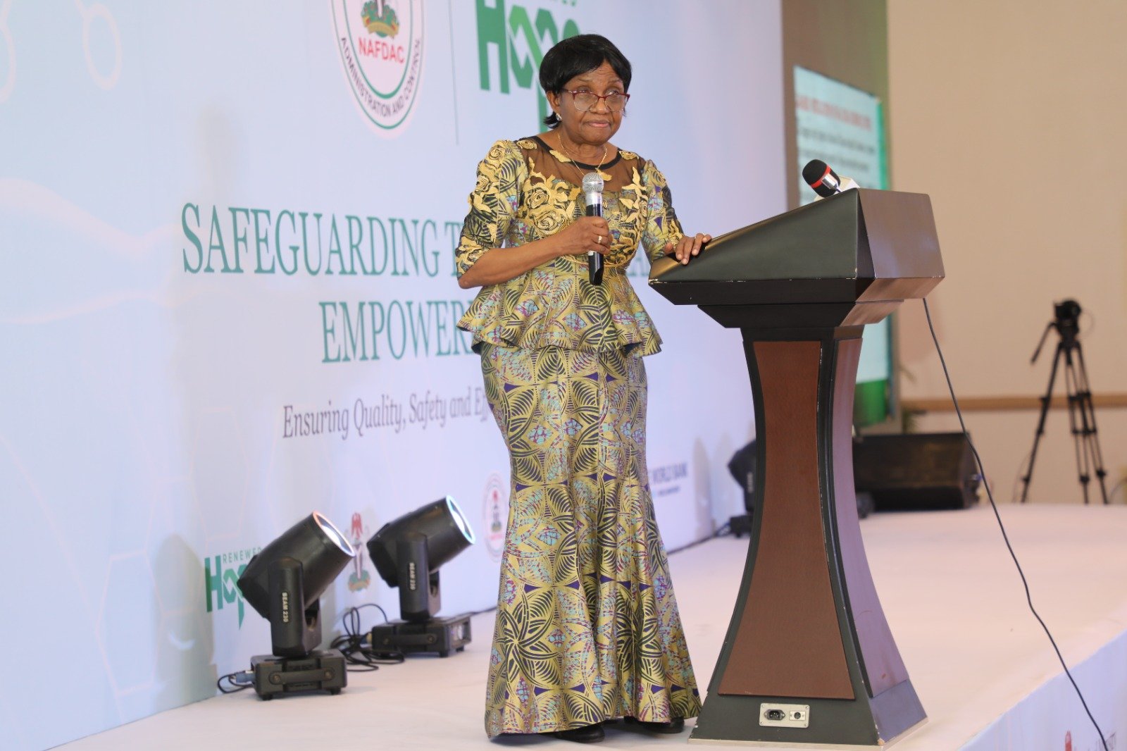 NAFDAC DG presents 7-year scorecard, signs Africa medicines treaty