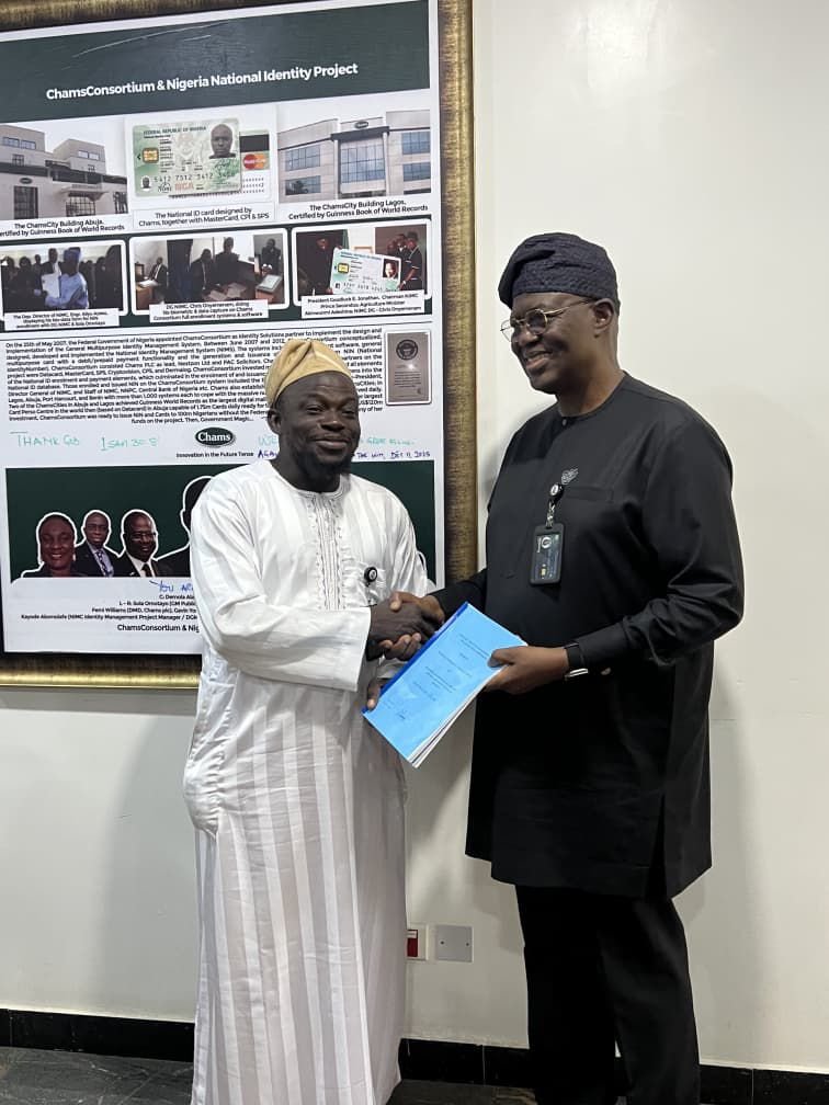 BACSAAN – Chams’ IDENTICO Sign MoU for a Major Economic Empowerment of Nigerian Skilled Artisans