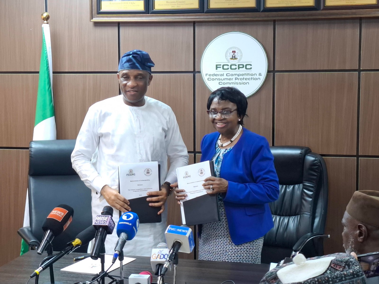 NAFDAC Signs MoU with FCCPC to Enhance Mechanism for Safeguarding Public Health, Consumer Wellbeing