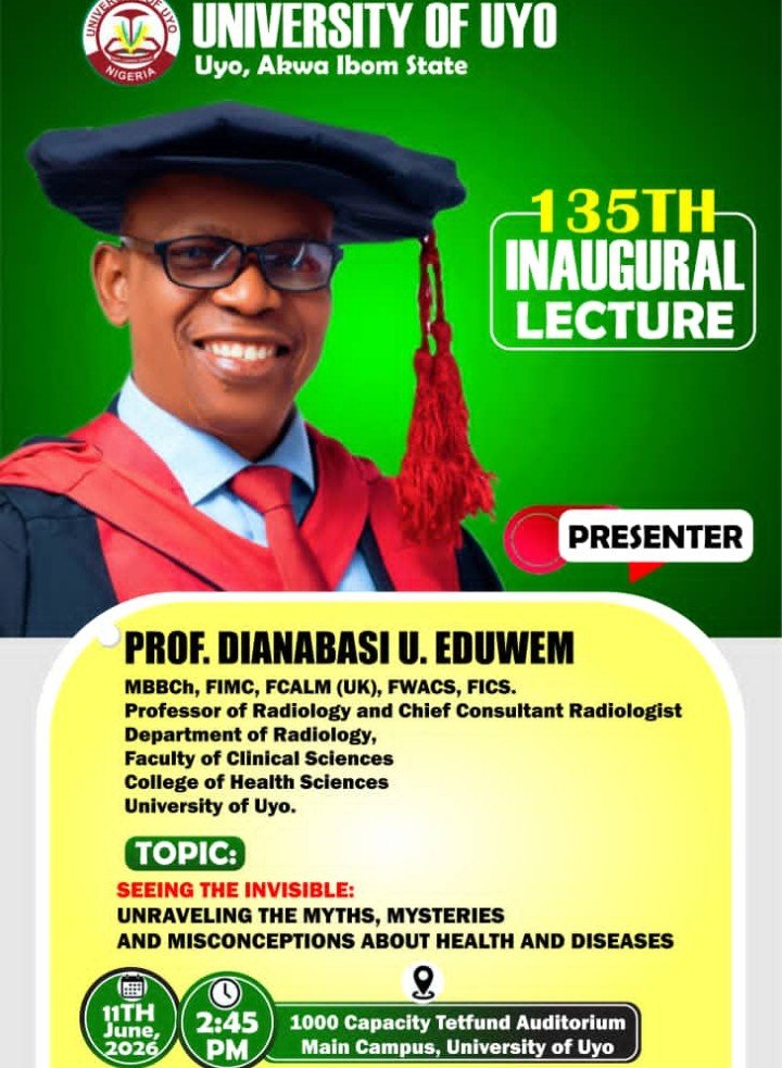 VC Unveils Prof. Dianabasi Eduwem 135th Inaugural Lecturer At UniUyo